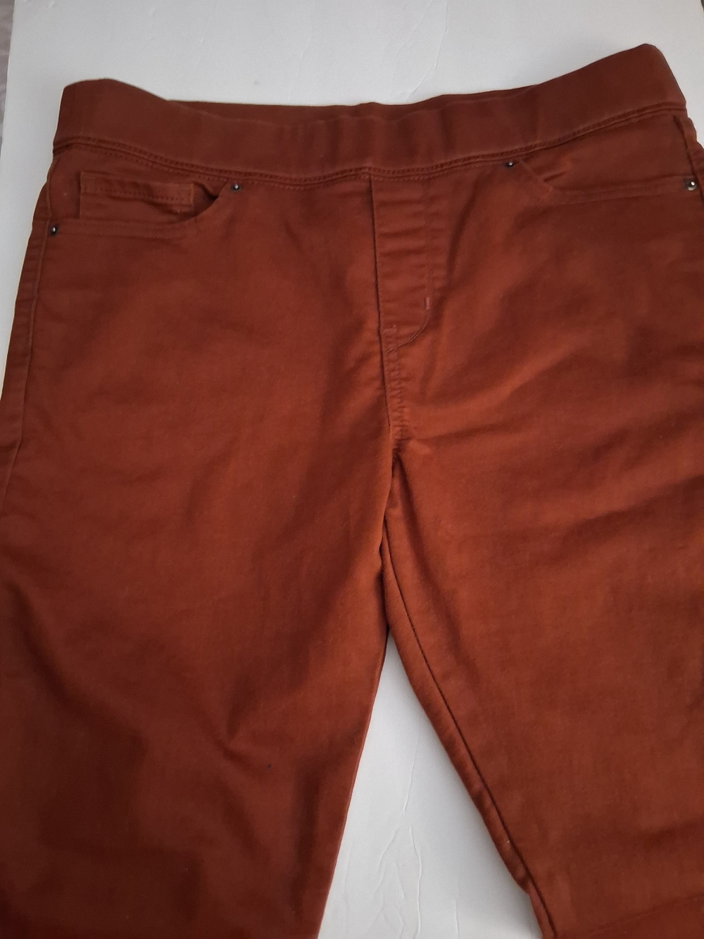 Signature by Levi Strauss Women's Rust Brown Skinny Pants